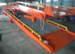 Mobile Container Dock Ramp With Hydraulic Retractable Support Leg